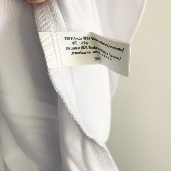 Nurse Costume Dress White and Red Halter Style Halloween Size S/M - Picture 5 of 6